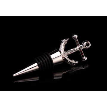 Anchor Sign Wine Bottle Stopper, Bottle Closer (GZHY-BS-025)